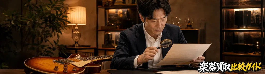 安すぎる楽器買取査定を見抜くポイント