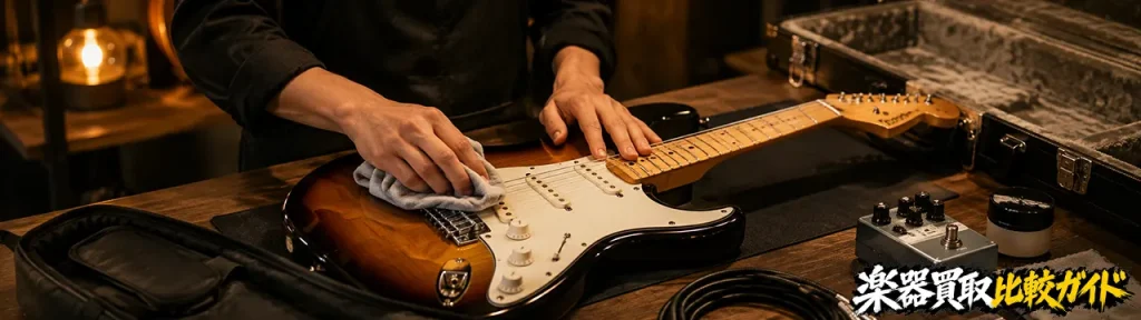 ハードオフとセカンドストリートで楽器を高く売るコツ
