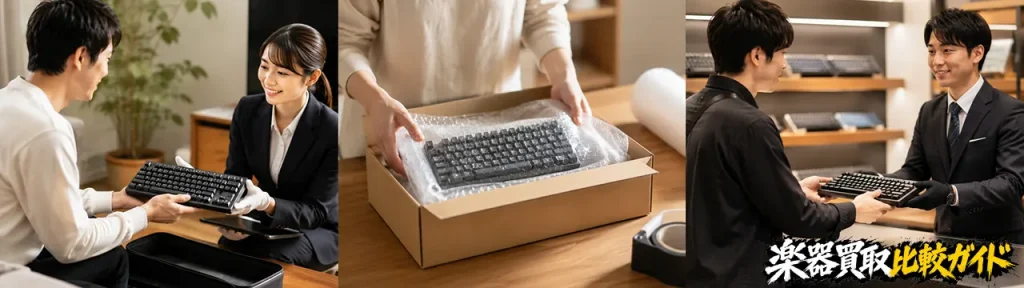 キーボード買取はどこに売るのがいい？おすすめの買取方法