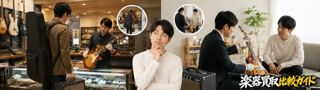 持ち込み買取と出張買取はどちらがいいか