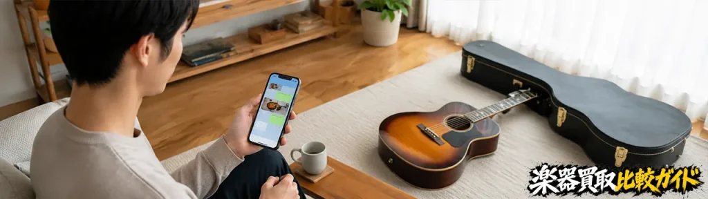 楽器買取のLINE査定とは