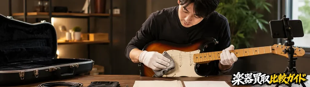 楽器を少しでも高く売る方法