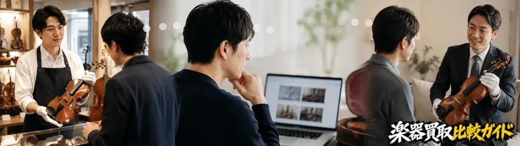 楽器の査定を依頼するならどこがよい？