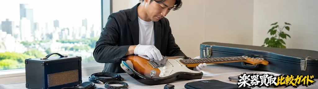 楽器買取を都内で高く売るコツ