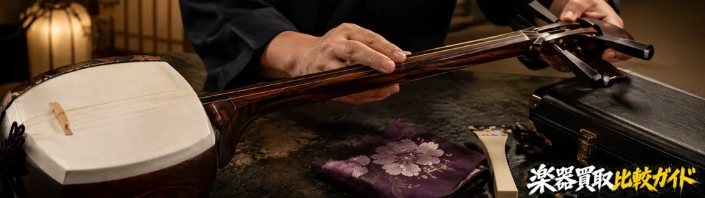 三味線の査定額を左右する重要ポイント