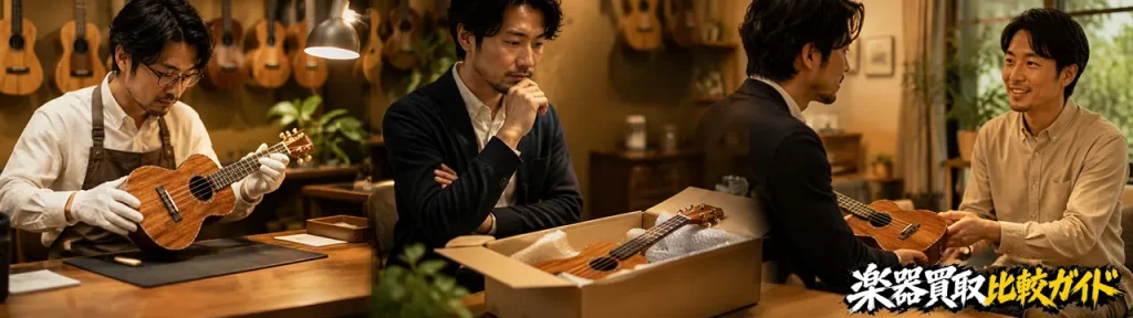 ウクレレを売るならどこがいい？