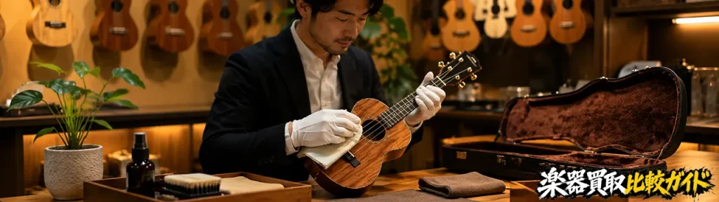 ウクレレを高く売るコツ