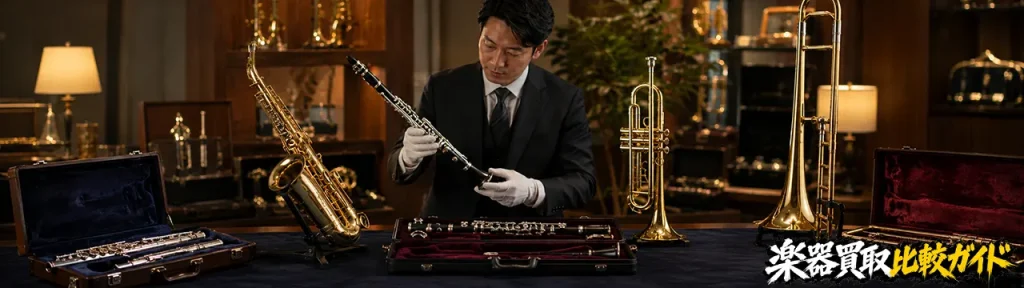 管楽器の種類別買取相場