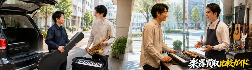 海老名でおすすめの楽器買取は？