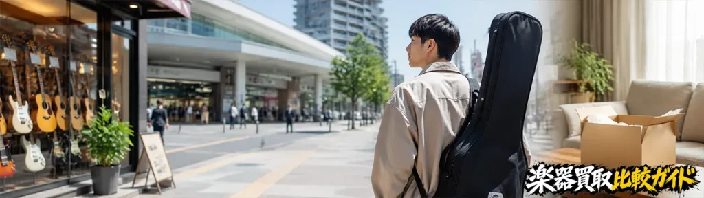 船橋で楽器買取を探す人におすすめの選び方