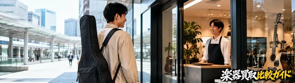 千葉駅周辺で楽器買取を持ち込みするならどこが便利?