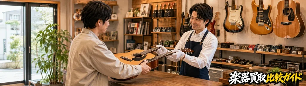 豊橋周辺で店頭買取を利用できる楽器店・リユース店