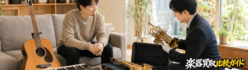 山梨・長野の楽器買取は「出張買取」を軸に比較するのがおすすめ