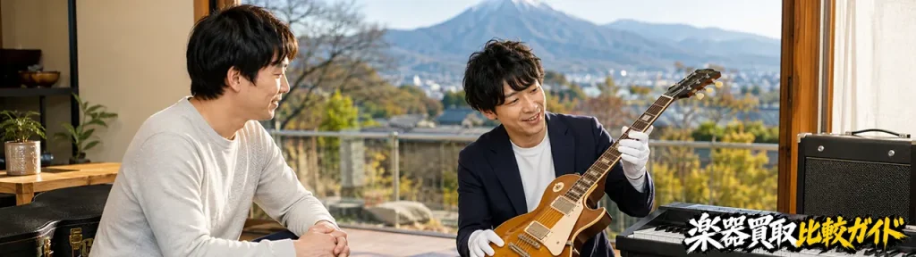 山梨で楽器買取を利用するならどこが便利か