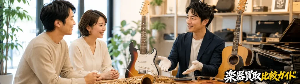 岐阜・三重の楽器買取おすすめランキング