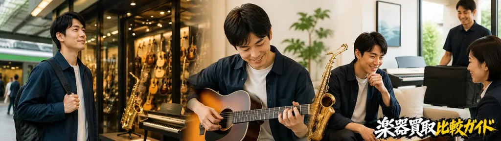 川崎の楽器買取はどこがおすすめか