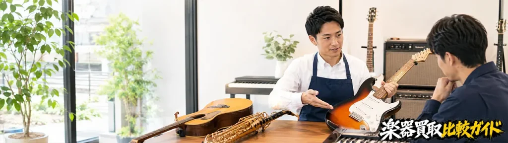堺市の楽器買取おすすめ店ランキング