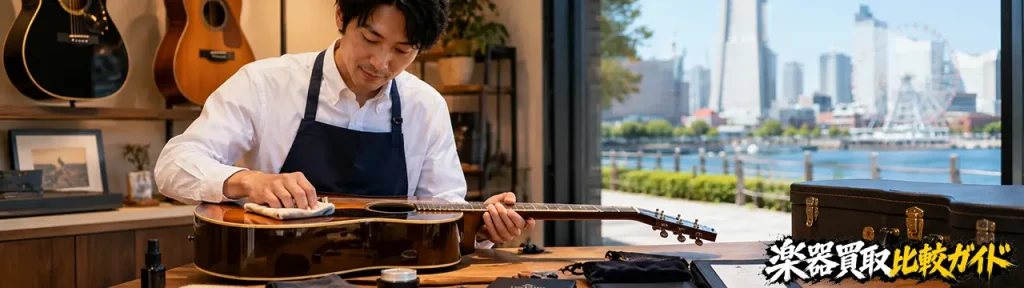 横浜で楽器買取を高くするコツ